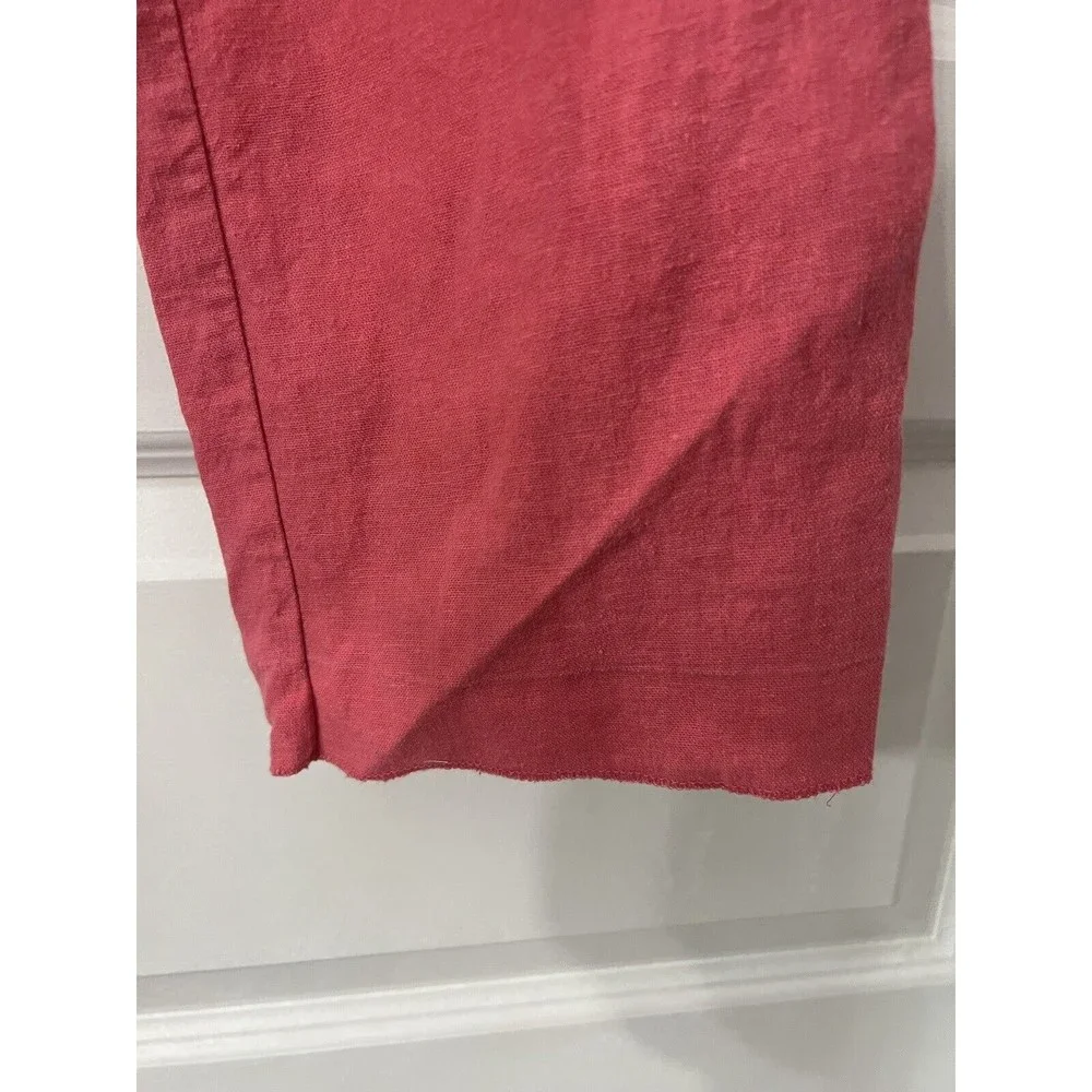 Cato Linen blend pants size‎ 4 classic pink